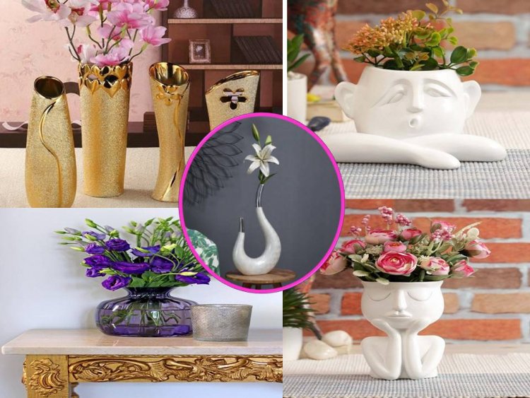 INTERIOR DECORATION : इन स्टाइलिश Flower Vase से सजाएं अपना आशियाना, देखिए लेटेस्ट डिजाइन