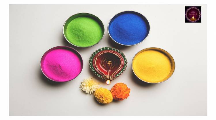 Diwali Special : ऐसे बनाये घर पर रंगोली के चटक ग्रेनी कलर्स