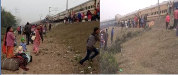 गुवाहाटी-बीकानेर एक्सप्रेस ट्रेन दुर्घटनाग्रस्त, ट्रेन के 12 कोच प्रभावित