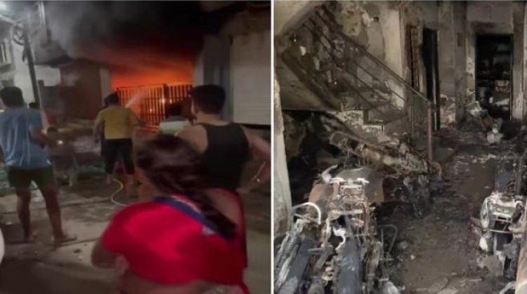 इंदौर में दो मंजिला इमारत में आग, सात की जिंदा जलने से मौत, आठ लोग बुरी तरह झुलसे