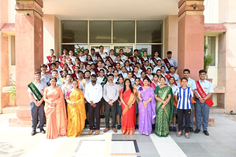 ज्ञान विहार स्कूल में प्रीफेक्टोरियल काउंसिल का शपथ ग्रहण समारोह आयोजित किया गया