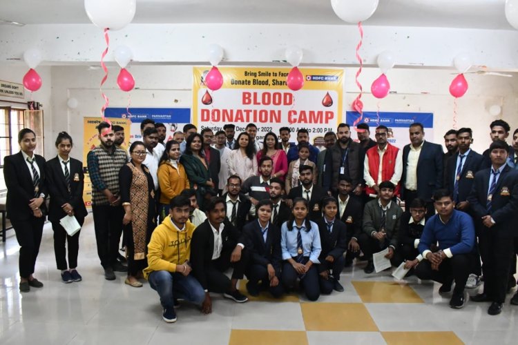 बाबू सुन्दर सिंह ग्रुप ऑफ इंस्टीट्यूशंस में रक्तदान शिविर आयोजित