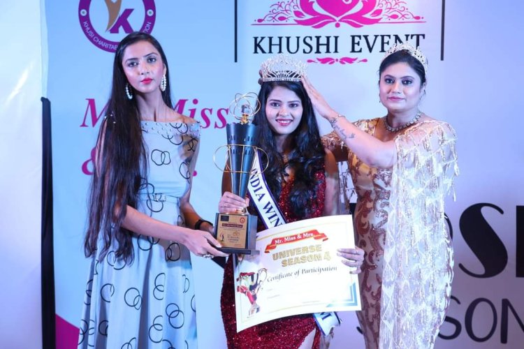 इंदौर की मिसेज पूनम चौरसिया ने मिसेज़ इंडिया प्लेटिनम का जीता ख़िताब