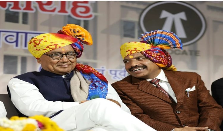 भाजपा मध्य प्रदेश चुनाव में अपनी संभावनाओं को लेकर चिंतित है : दिग्विजय